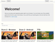 Tablet Screenshot of epicport.com
